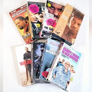 Bundle of 8 VHS Tape